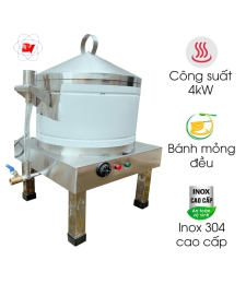 Nồi Tráng Bánh Cuốn Điện 30cm