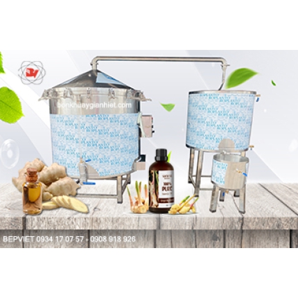 Nồi Chưng Cất Tinh Dầu Bằng Điện 500 Lít