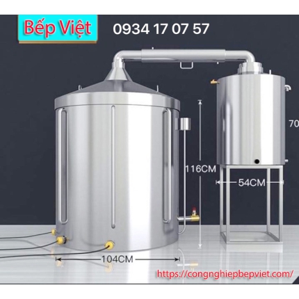 Nồi Chưng Cất Tinh Dầu Tràm