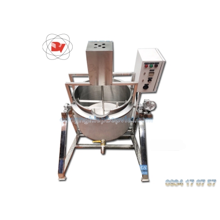 Nồi Nấu Có Cánh Khuấy Lật Nghiêng 100L