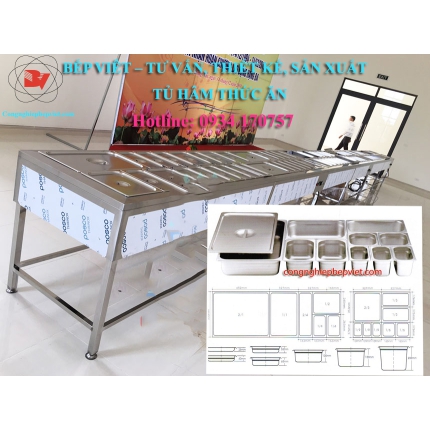 Tủ Hâm Nóng Thức Ăn 20 - 24 Khay