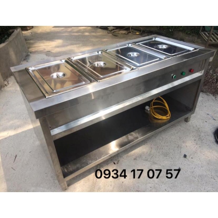 BÀN GIỮ NÓNG THỨC ĂN 4 KHAY