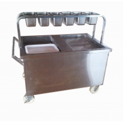 Xe Đẩy Khây Cơm Thức Ăn