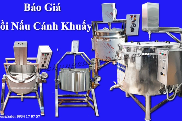 Báo Giá Nồi Nấu Có Cánh Khuấy 500L: Cập Nhật Mới & Chi Tiết Nhất