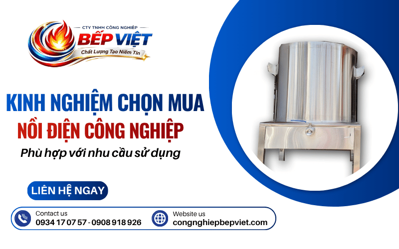 nồi điện công nghiệp