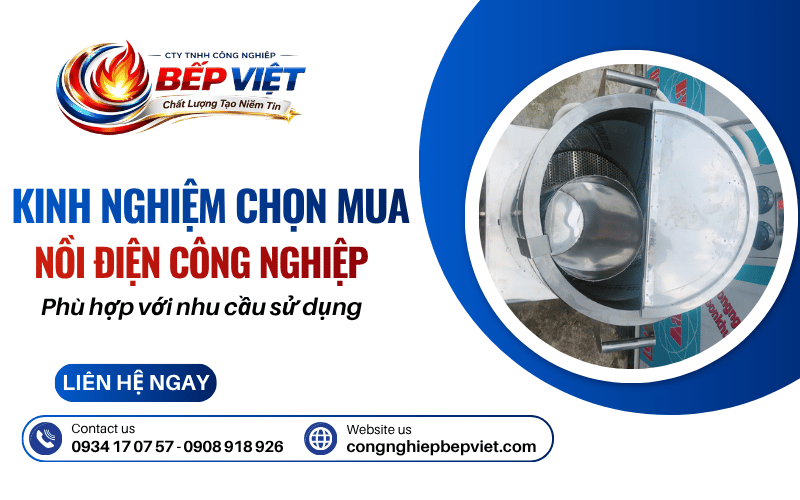 nồi điện công nghiệp