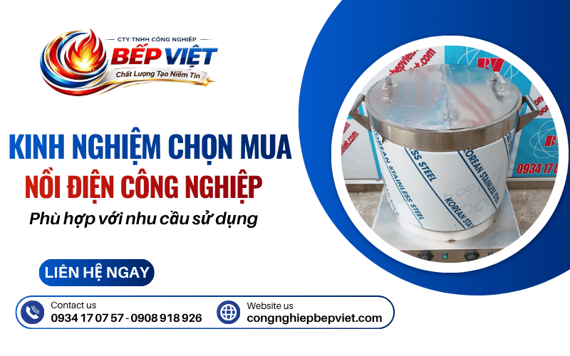 nồi điện công nghiệp