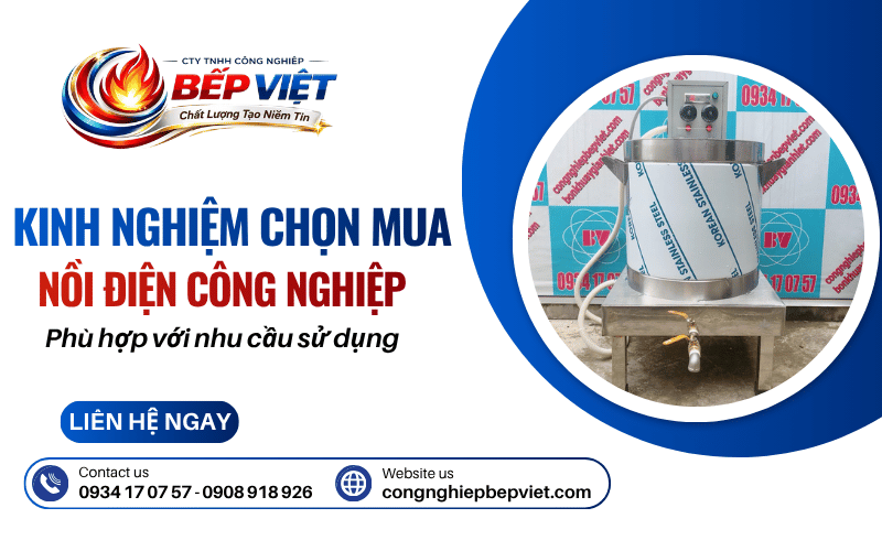 nồi điện công nghiệp