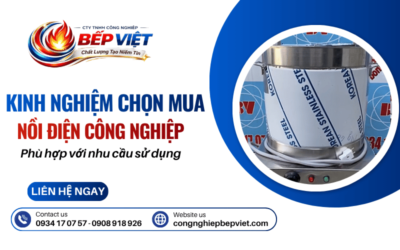 nồi điện công nghiệp