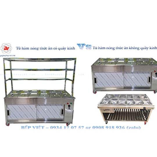 Tủ Hâm Nóng Thức Ăn 10 Khay