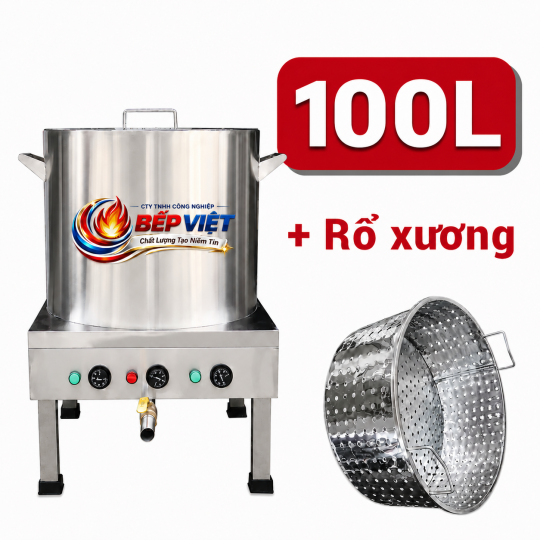 Nồi Nấu Hủ Tiếu 100L
