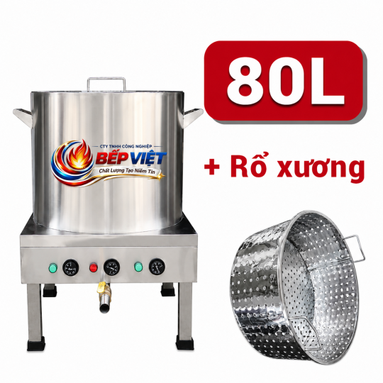 Nồi Nấu Hủ Tiếu 80L