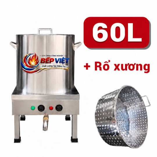 Nồi Nấu Hủ Tiếu 60L