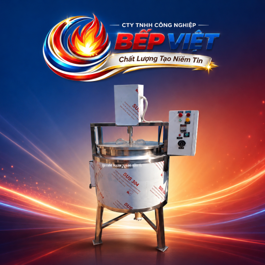 Nồi Nấu Có Cánh Khuấy 100 Lít